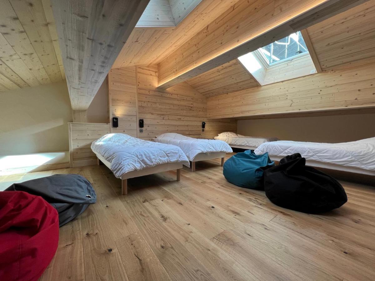 Ours Polaire Bel Appartement Village Et Pistes La Clusaz Exteriér fotografie